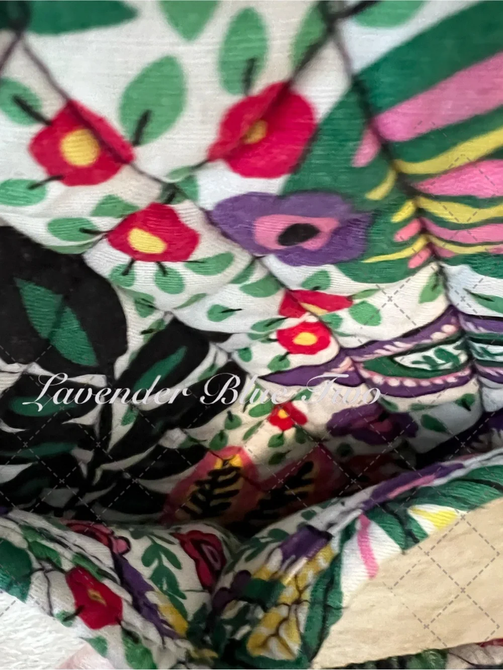VERA BRADLEY Viva La Vera 2011 Mandy Tote Purple Green Zipper Pockets Y2K Floral